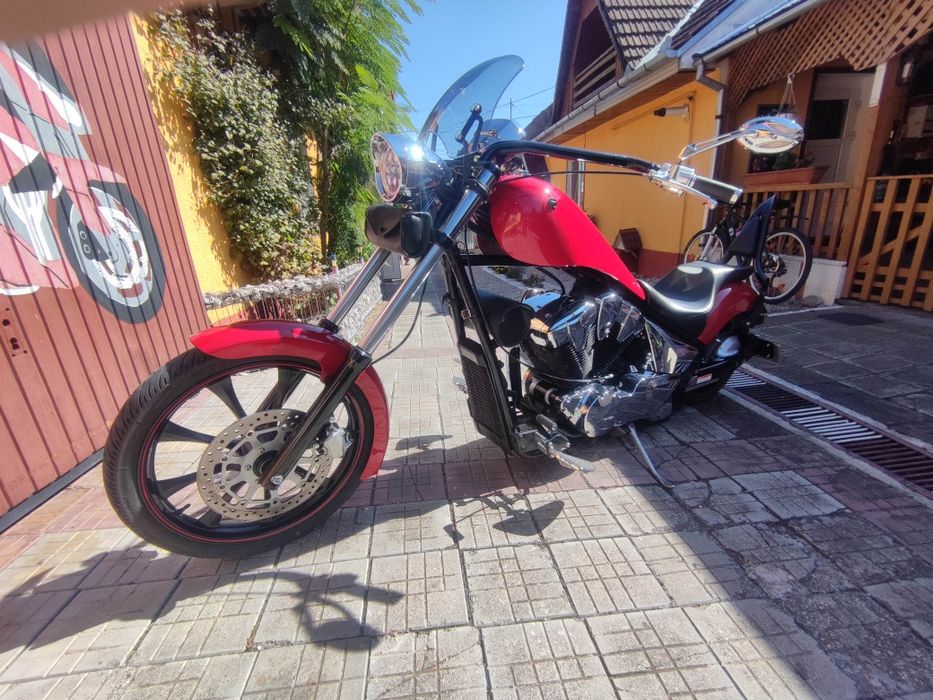 Honda Fury custom chopper VT1300 cruiser intruder vulcan Harley