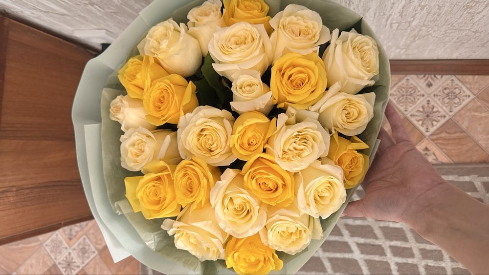 Цветы букет из роз