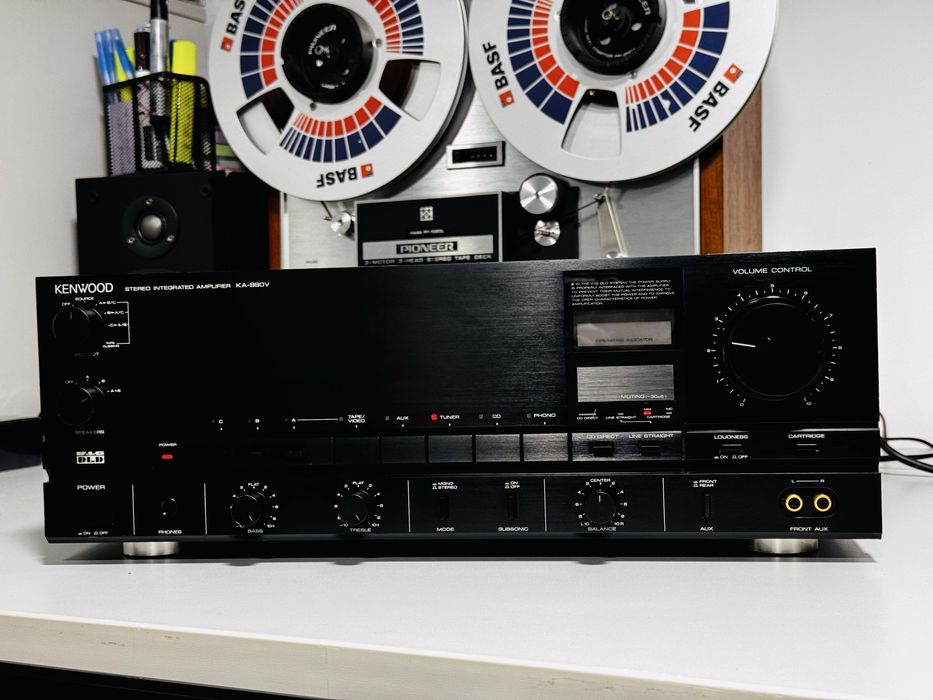 Amplificator KENWOOD KA-990V,factor amortizare-1000, 165W/canal 4 ohmi