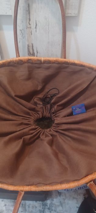 Плажна чанта от естествени материали