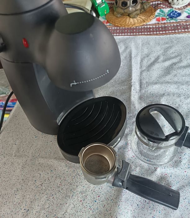 Espressor Hausberg HB-3710 Espresso/Cappuccino, 650W, testat și funcțional, cu cutie