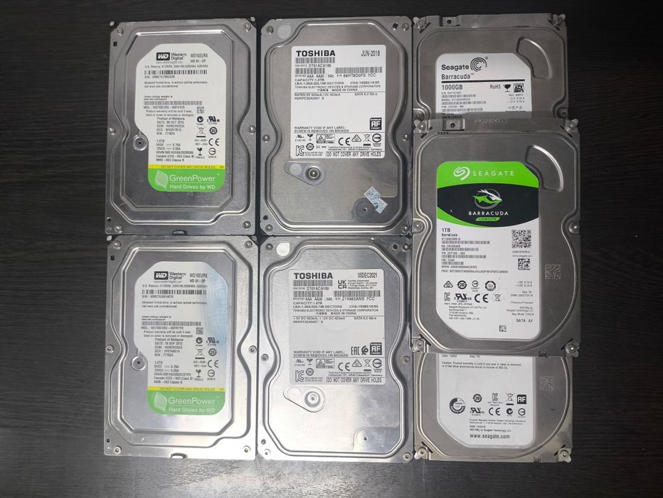 Жёсткие диски 3.5" 1Tb