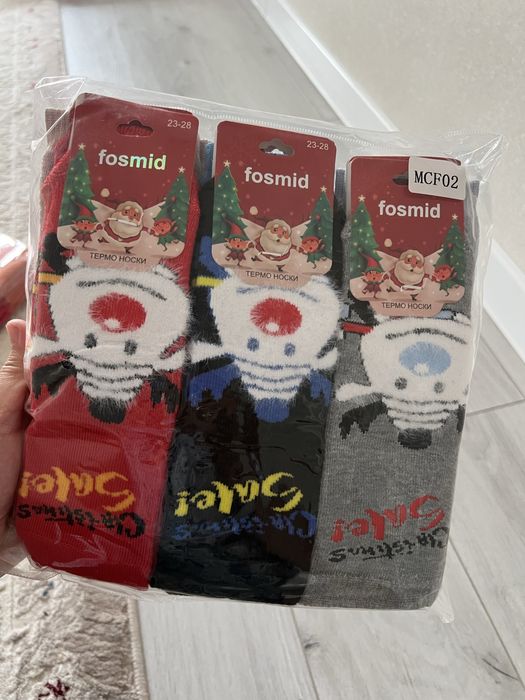 Новогодний носки