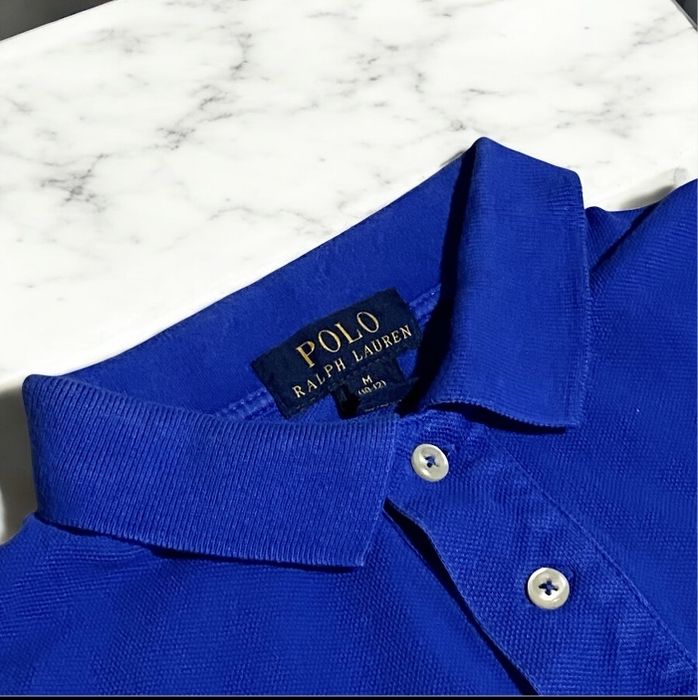 Polo Ralph Lauren Bright Blue Polo – Size M – Original