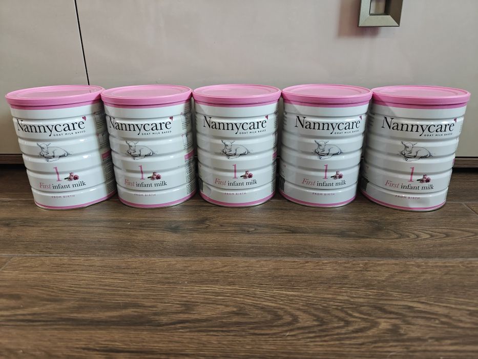 Lapte praf de capra Nannycare 0-6 luni - 5 cutii de 900g