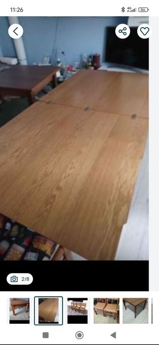 Masa de bucatarie cu 4 scaune