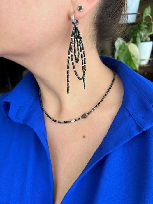 Чёкеры  с натуральными камнями