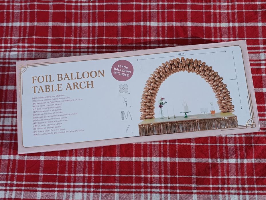 Arcadă decorativă de masă