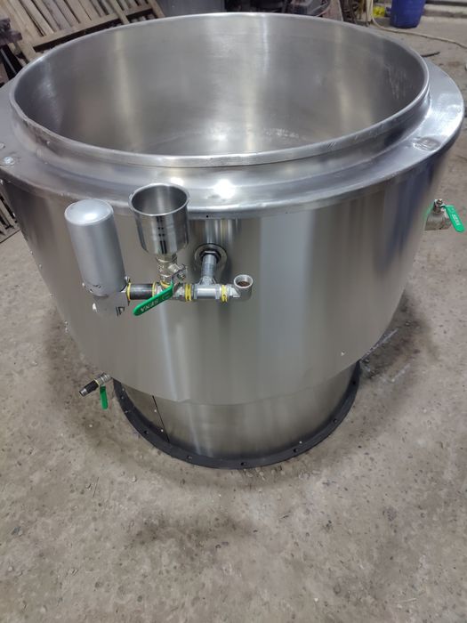 Пищеварочный паровой котёл 160 литров.