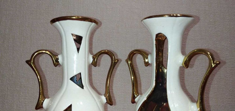 Керамические подсвечники | Подставки под свечи керамика - высота 21 см