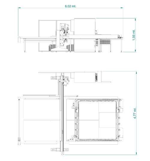 Mașină de matlasat CNC Resta H220 FURBA F.A.A.F. – 2015, funcțională - Saltele/Pilote/Paturi