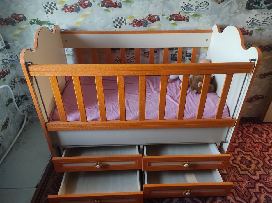 Бебешко легло с люлка +матрак