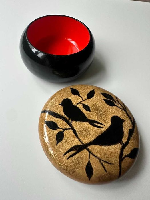 Дървена кутия за бижута