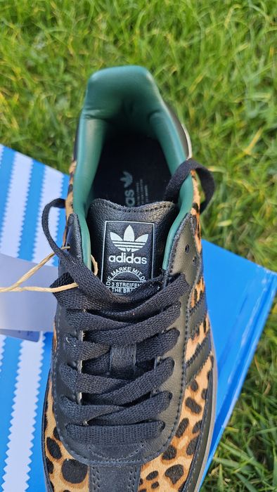 Adidas samba green leopard size 38