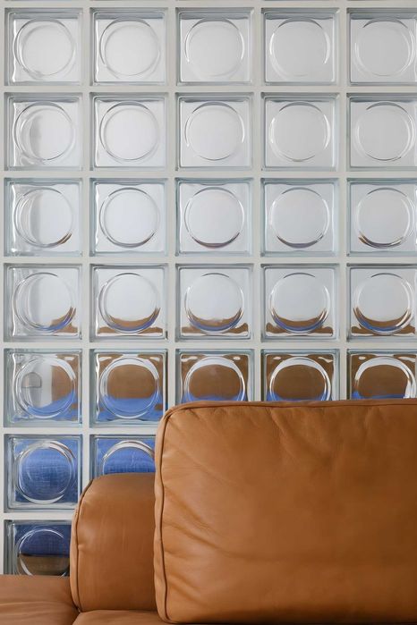 Стеклоблок бесцветный ALPHA волна 19х19х8 Чехия