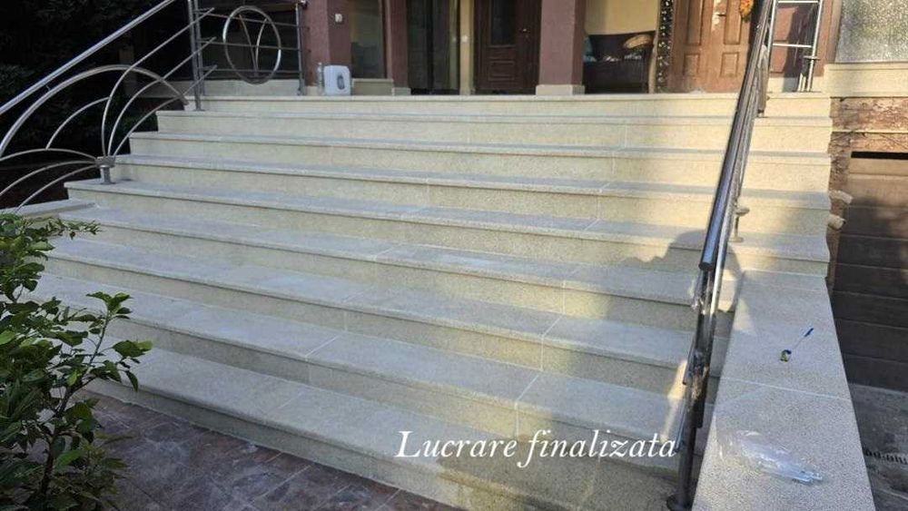 Producem: Pavaj, placarea Scari.