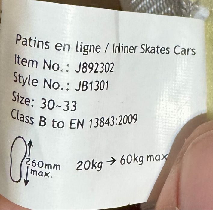 Role Casca Protectii Disney Seven Cars