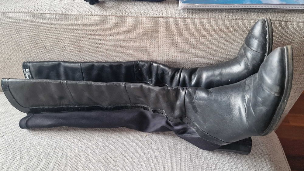 cizme piele elegante dama 37-38-39