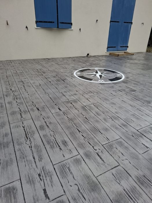 INTRETINERE beton amprentat