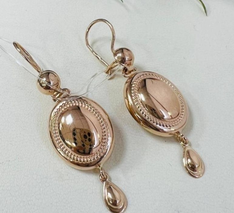 Золотые серги 585 пр Рассия