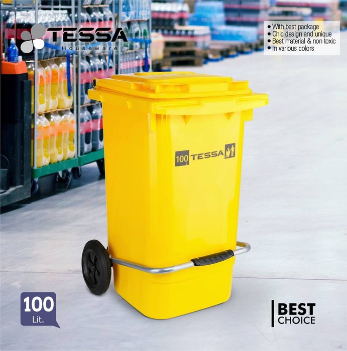 Мусорный бак с ПЕДАЛЬным управлением