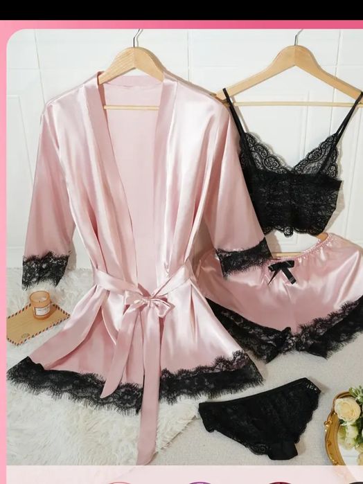 Елегантна пижама 4 части.