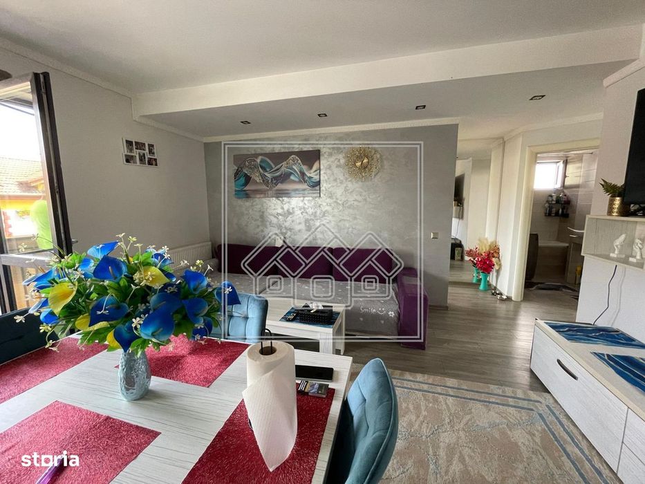 Apartament 3 camere la etaj 1, mobilat, disponibil imediat — fotografia 1