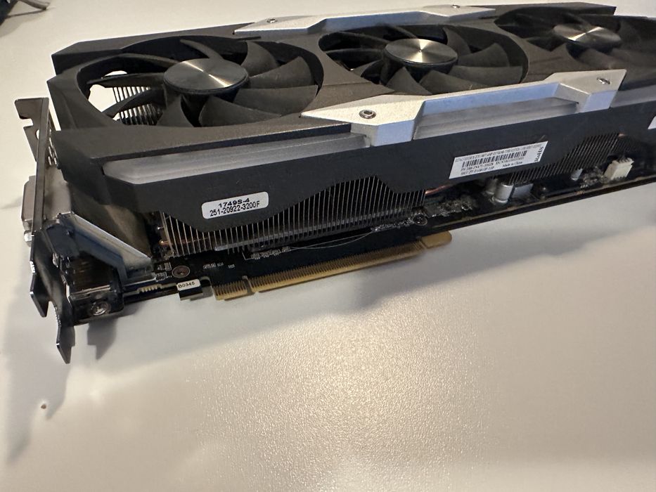 Zotac GEFORCE GTX 1080Ti AMP! Extreme CoreEditiom 11GB 352BIT GDDR5X