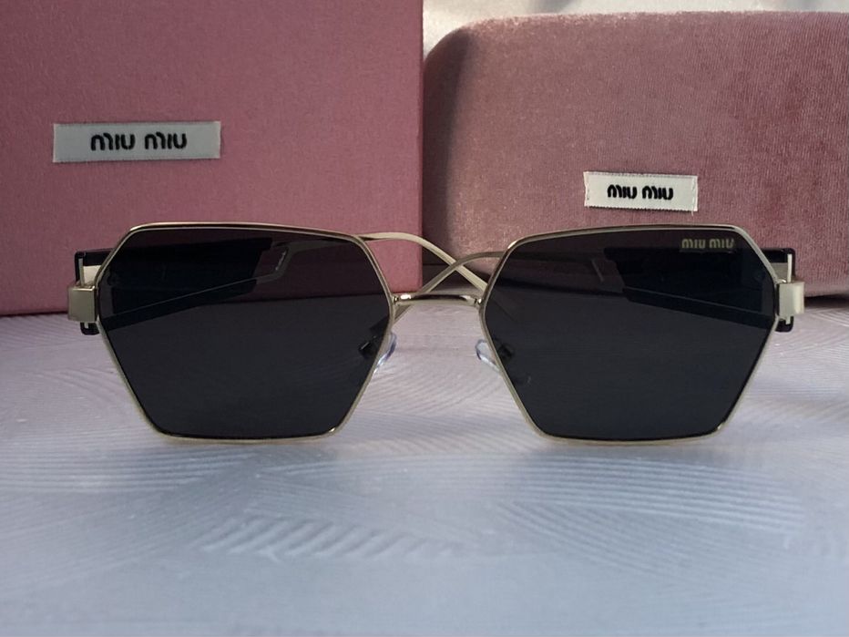 Дамски слънчеви очила шестоъгълни многоъгълни