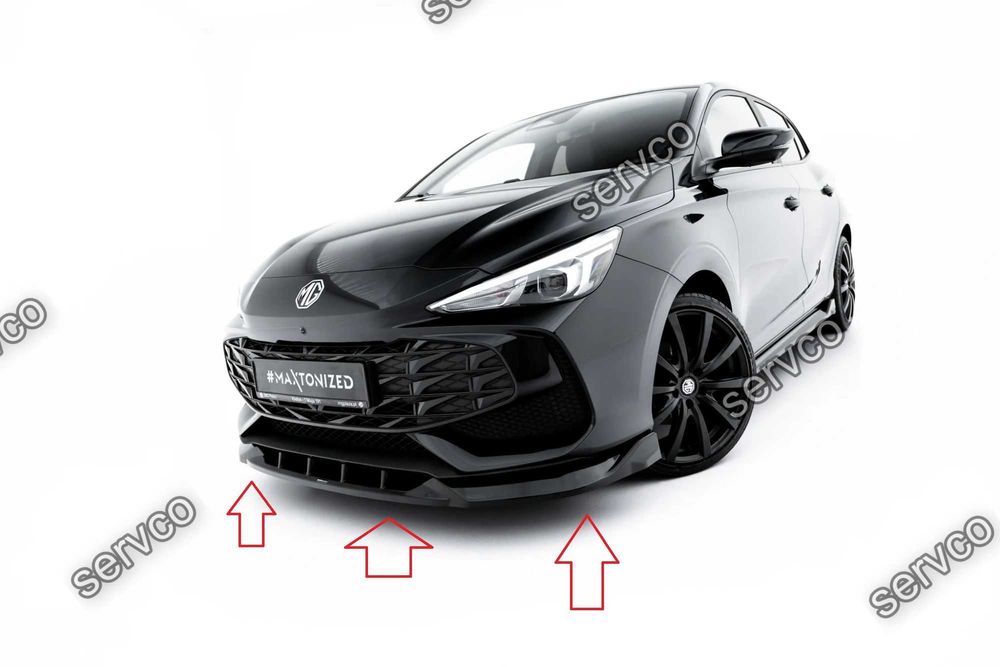 Pachet Set Splitter Exterior Prelungiri Body kit tuning MG 3 Mk1 2024- v1 - Maxton Design