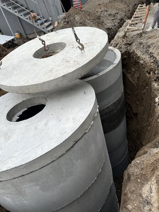 Бетонные кольца для септика