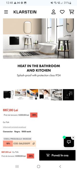 Calorifer electric Klarstein