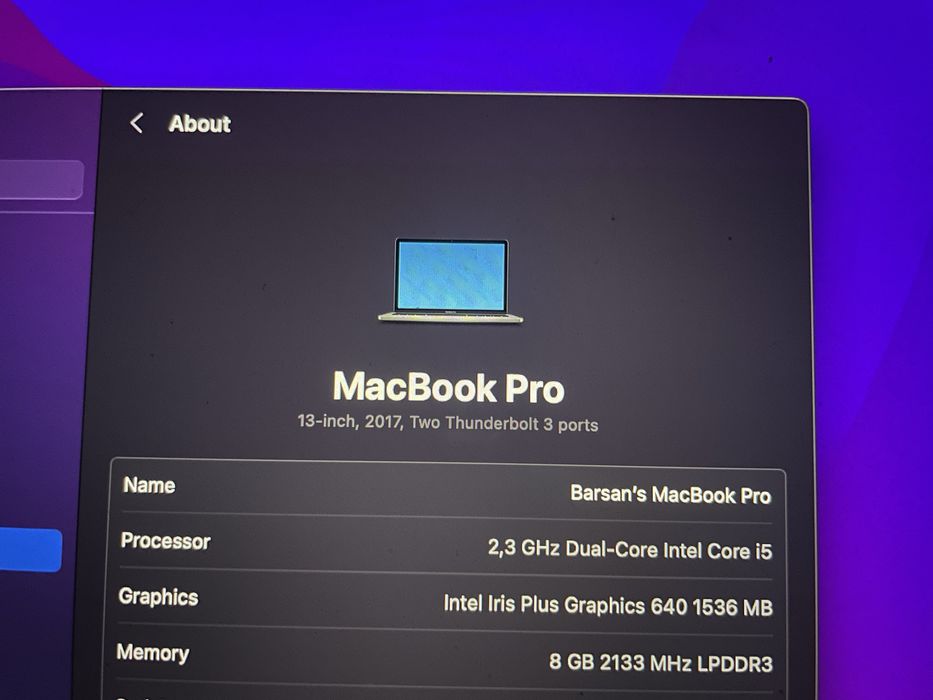 MacBook Pro  2017