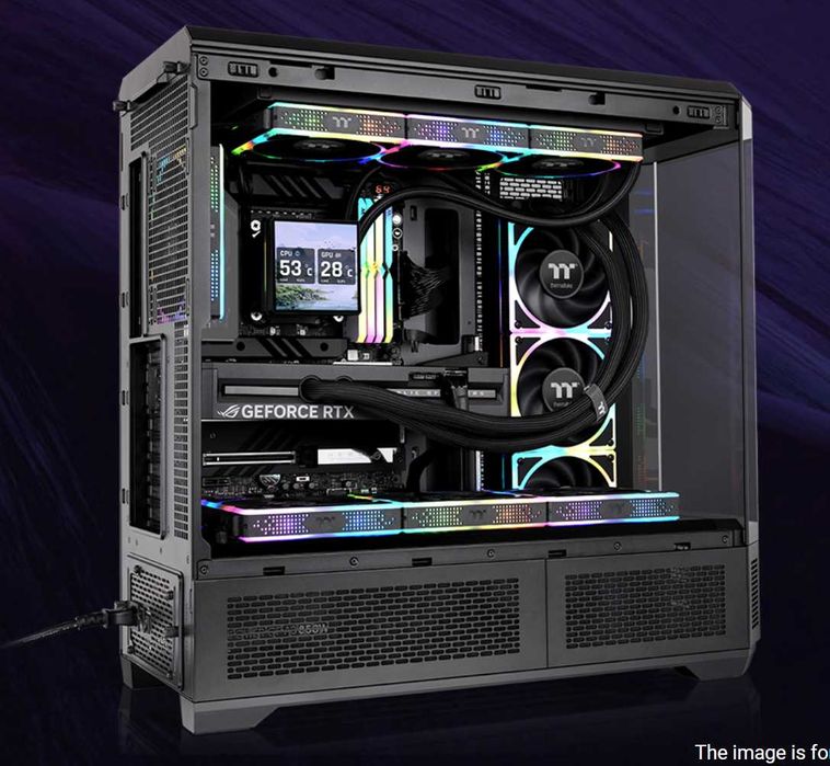 Kомпютърната кутия Thermaltake View 600 TG FULL TOWER