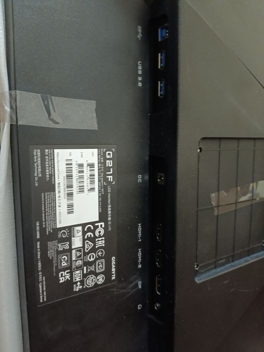 Игровой монитор Gigabyte G27F 27 165hz 
27 дюймов FHD 165hz ips