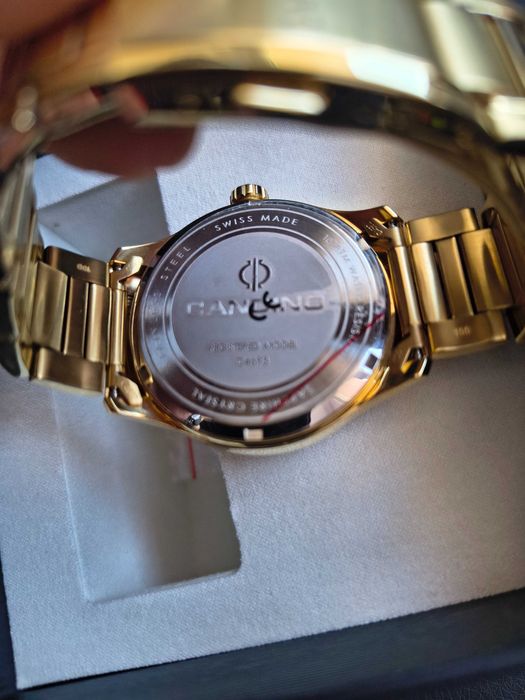 Candino swiss 2 год. гаранция швейцарски часовник кандино сапфир