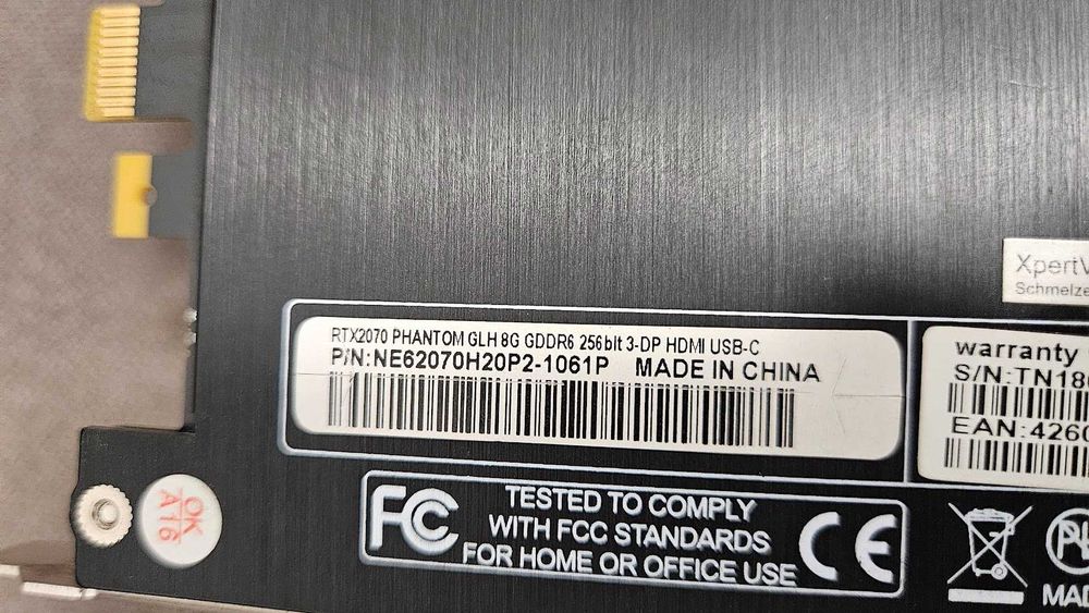 Gainward RTX 2070 8GB OC GLH