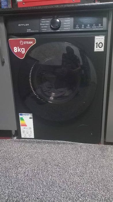 Стиральная машина Ziffler T80-B2BL 8 Кг Invertor