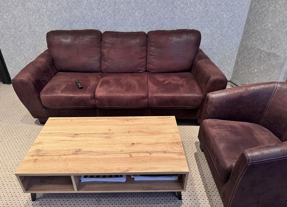 Set Canapea + Fotoliu vintage deosebite , VIVRE