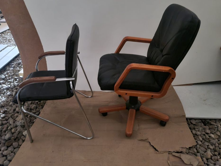 Кресло Кожаное 2шт.