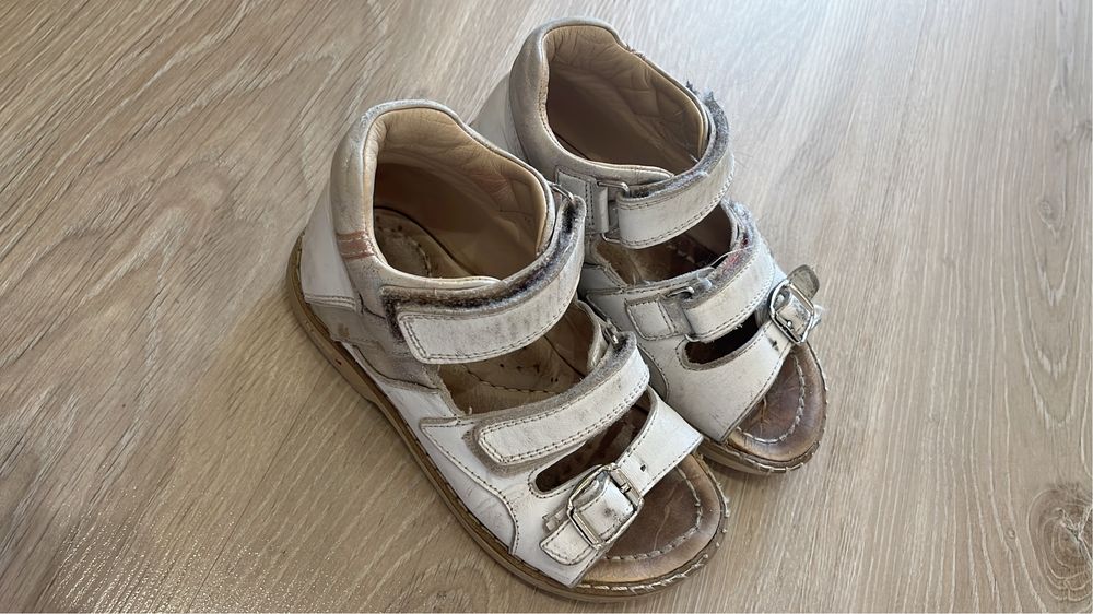 Кожаные сандалии ортопедия Турция