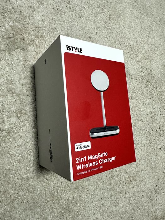 Stație încărcare iSTYLE 2 în 1 MagSafe Wireless – NOUĂ, SIGILATĂ