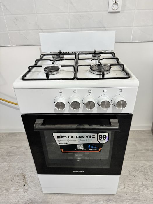 Новая газовая плита