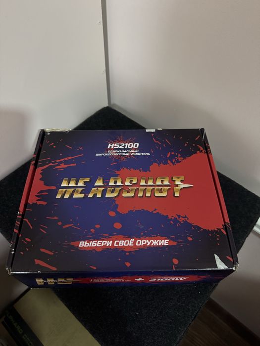 1.2100w широкополосный усилитель Kicx H-shot