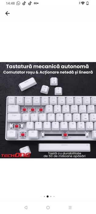 Tastatura profesionista de gaming