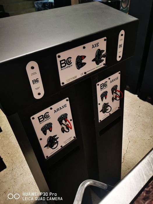 Boxe BC  Acoustique Araxe & Axe.Made în France