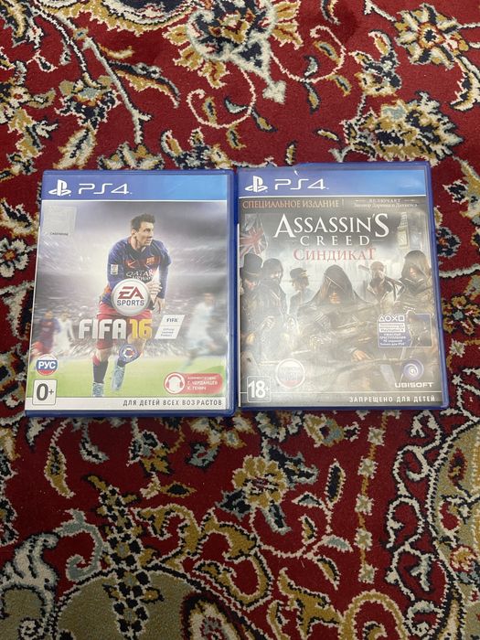 Playstation 4 slim 1 TB + диски