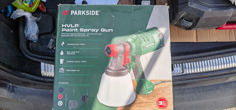 Електрически пистолет за боядисване PARKSIDE PFS 400 A1