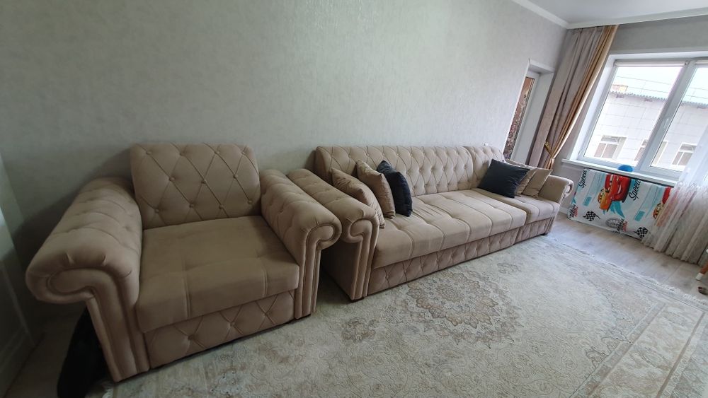 Диван и 1 кресло