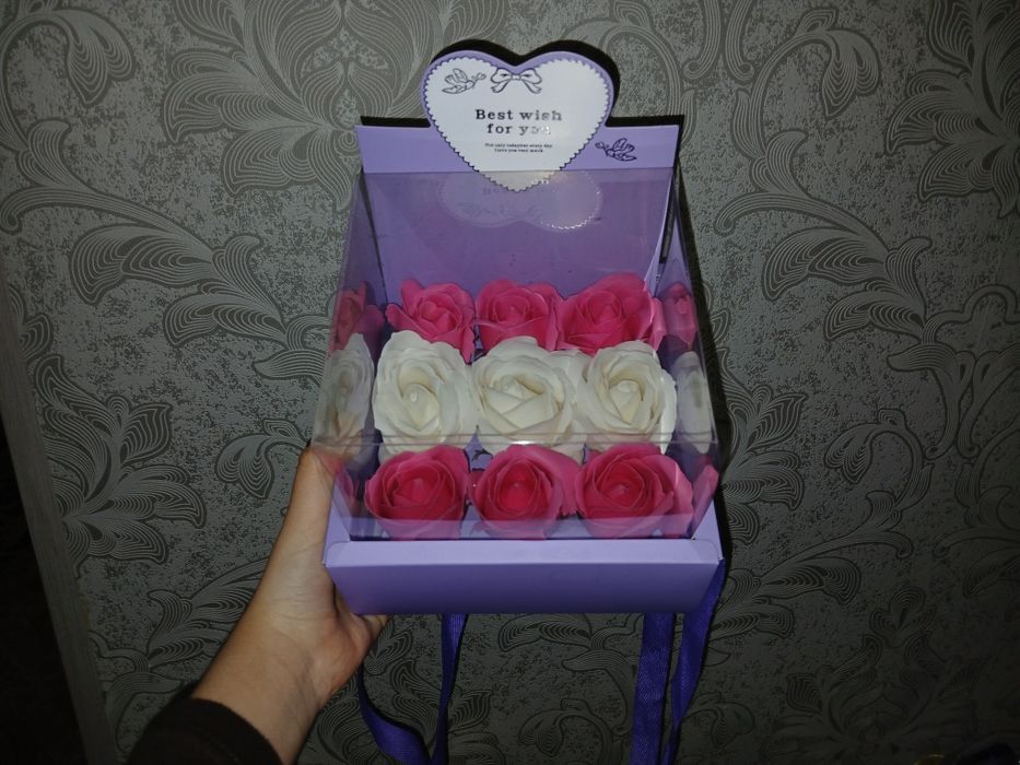 Подарок на 8 марта! Мыльные букеты